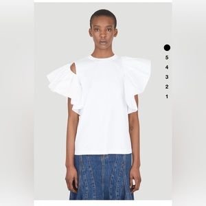 Alexander McQueen beautiful t shirt in white